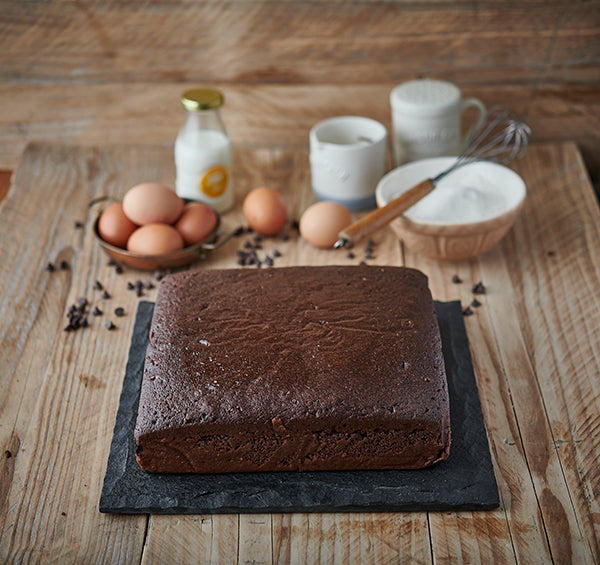 Ready to Decorate Chocolate Cake - Square