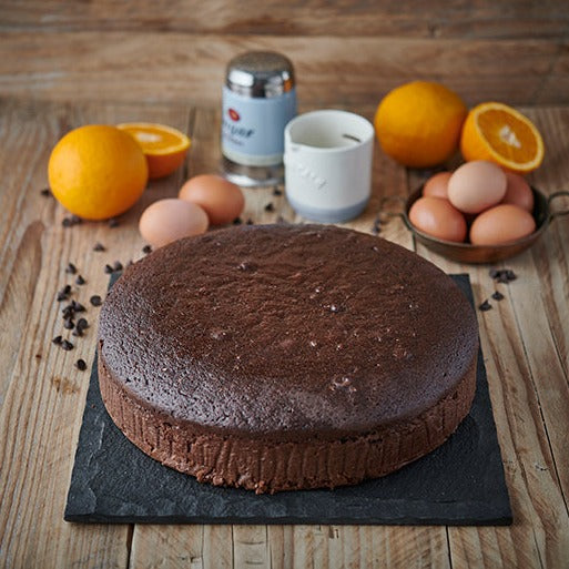 chocolate orange plain cake 