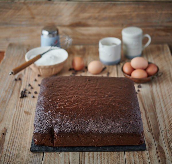 Ready to Decorate Chocolate Cake - Square