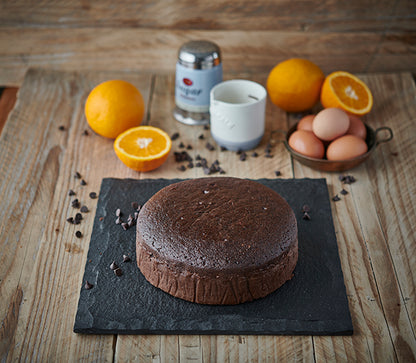 8 inch chocolate orange cake 