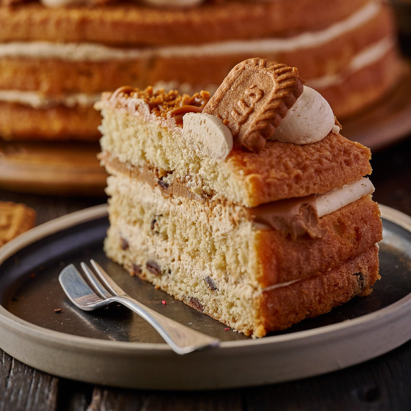 Biscoff Cake- 10 Inch