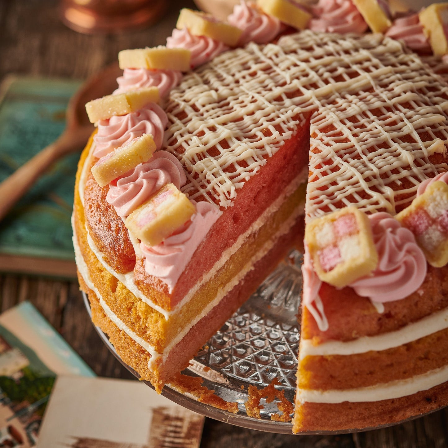 Battenberg Cake- 10 Inch