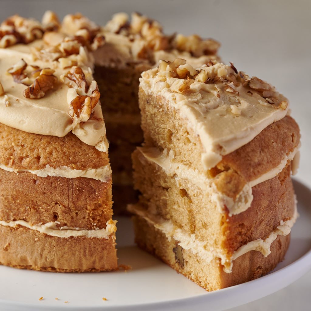 Coffee & Walnut Cake