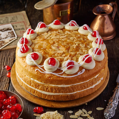 Cherry Bakewell Cake- (NGCI)- 10 Inch