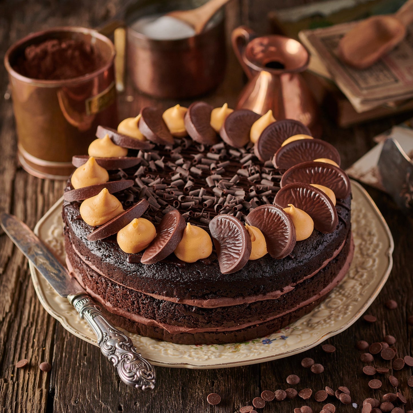 Chocolate Orange Cake- 10 Inch