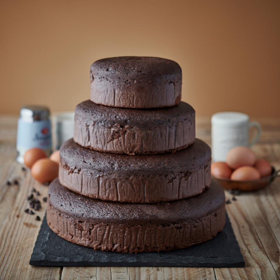 ready to decorate chocolate cake