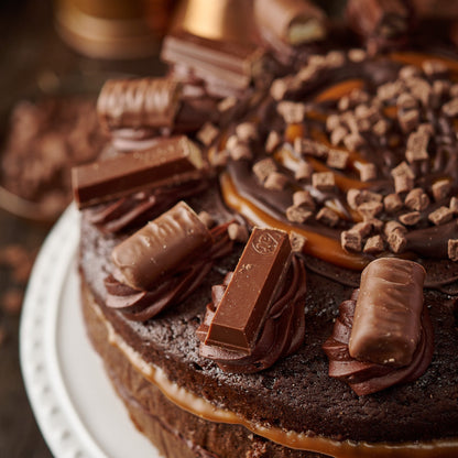 Twix and KitKat Cake- 10 Inch