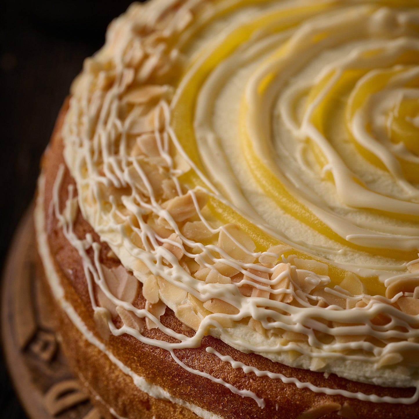 Lemon Bakewell Cake (NGCI)- 10 Inch