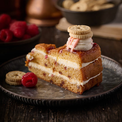 Jammie Dodger Cake (Vegan)- 10 Inch