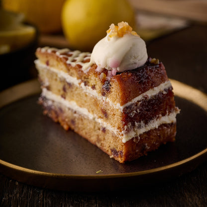 Lemon & Blueberry Cake- (Vegan)- 10 Inch