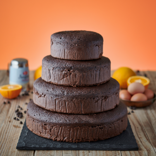 plain chocolate orange sponge cake 