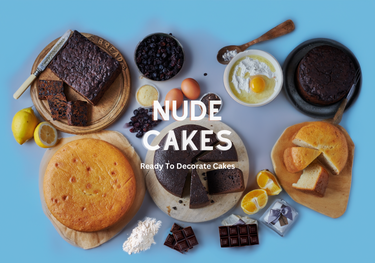 Nude Cakes | Ready to decorate sponge cakes | UK Delivery