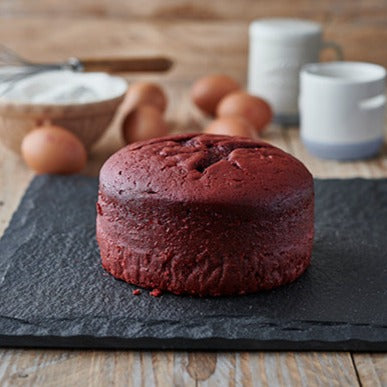 red velvet plain sponge cake 6 inch 